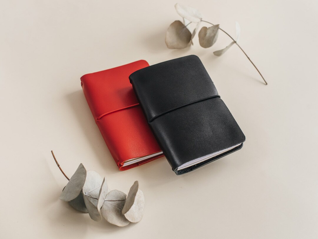 Travel Journal Cover Moleskine Cover Leather Personalized Etsy