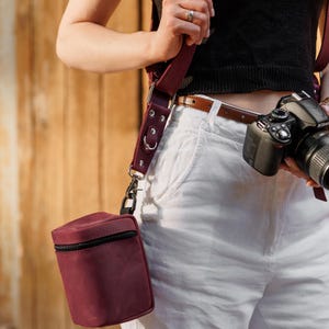 Professional Photographer Strap, Double Shoulder Camera Harness, Leather Multicamera Strap, Event Gear, Photography Gift image 10