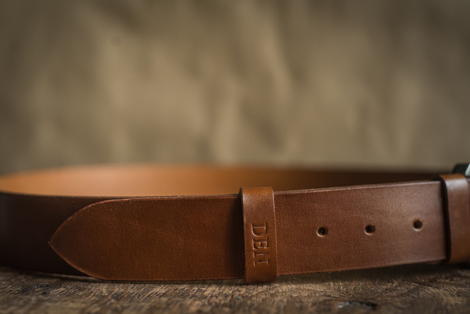 cognac shoes and belt