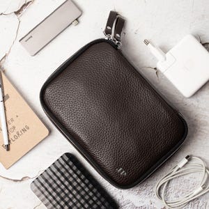Cable and Charger Storage Case, Portable Travel Organizer Pouch, Electronic Accessories Bag, Boss Gift Idea,  Gift Ideas