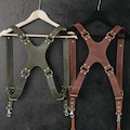 Double Camera Harness Leather, Dual Shoulder Camera Strap, Multicamera Strap Leather, Photographer Gift product logo