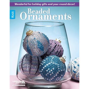 Knit Beaded Ornaments - Leisure Arts - Softcover Book, 24 pages