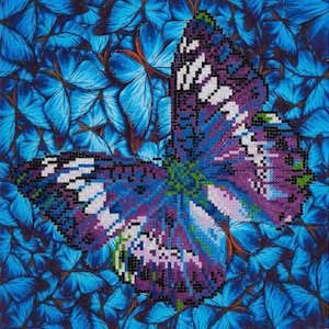 Diamond Dotz - Flutter by Mauve - 15x15&quot; Intermediate Diamond Art Kit