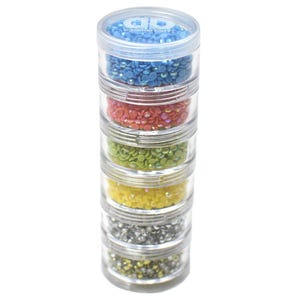 Diamond Dotz 6 Tier Twist Stackable Cylinder Storage
