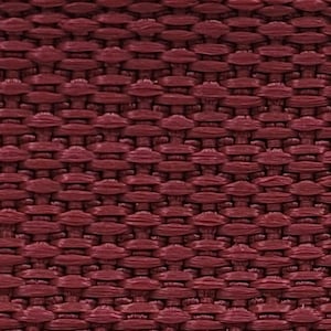 1" Lightweight Polypropylene Webbing by the yard, 30+ colors Burgundy