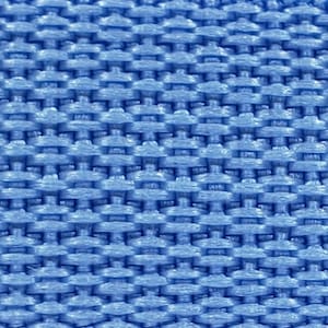 1" Lightweight Polypropylene Webbing by the yard, 30+ colors Powder Blue