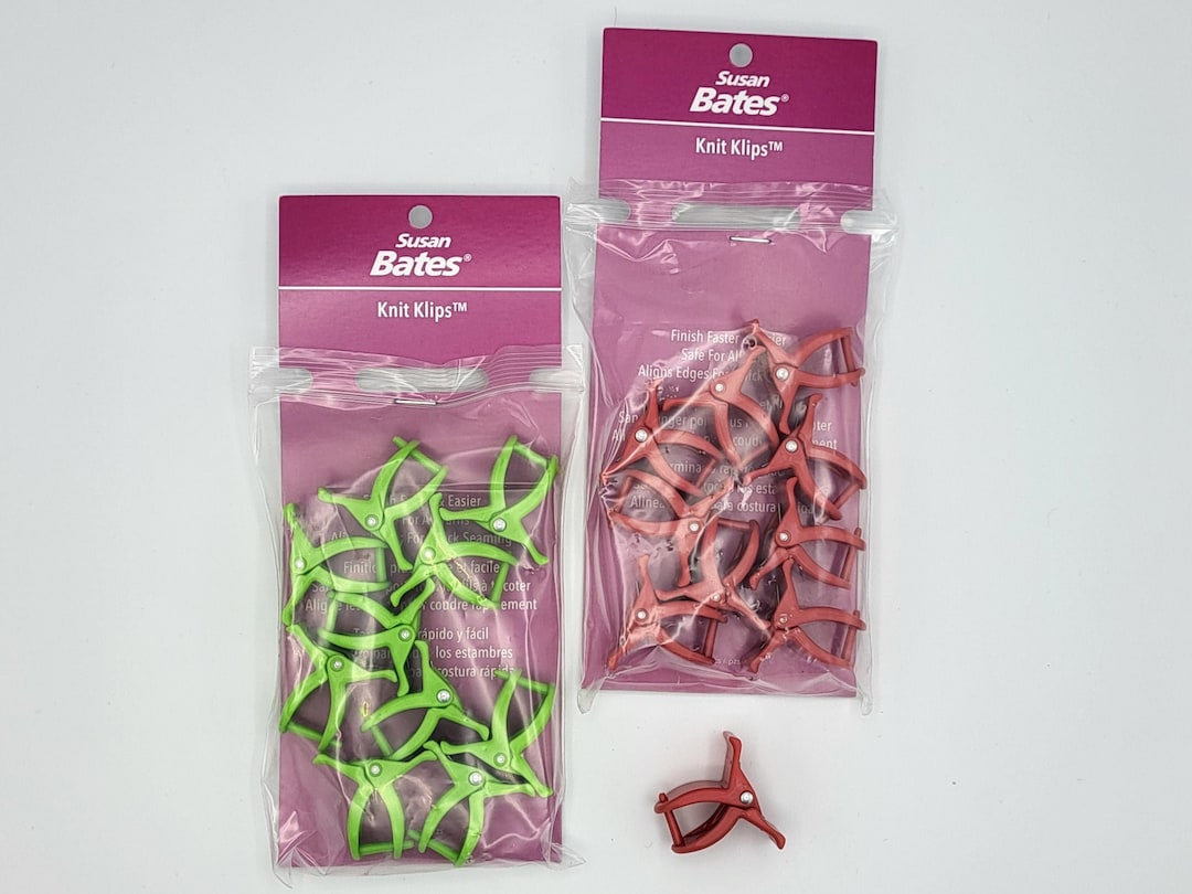 Susan Bates Knit Klips 10pcs - Etsy