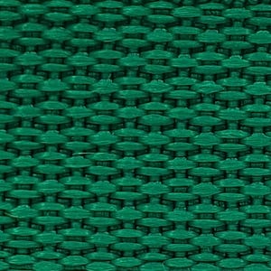 1" Lightweight Polypropylene Webbing by the yard, 30+ colors Emerald Green