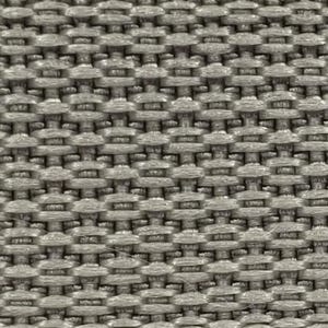 1" Lightweight Polypropylene Webbing by the yard, 30+ colors Silver Gray