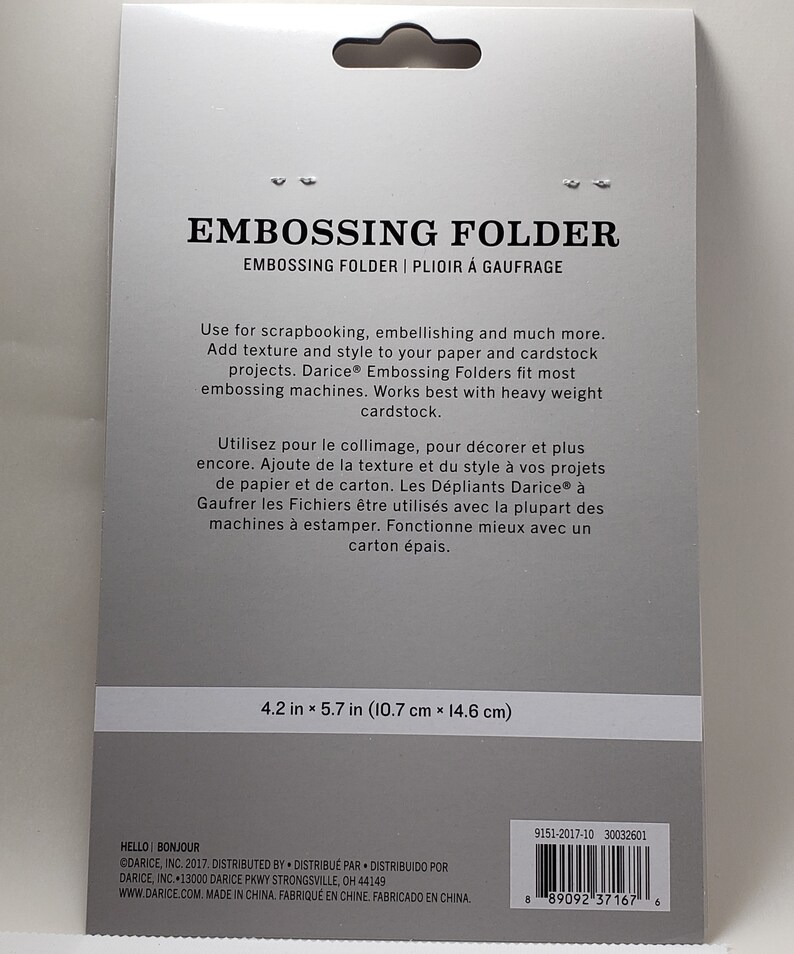 Embossing Folder Wire Fence 4.25X5.75 By Darice