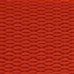 1" Lightweight Polypropylene Webbing by the yard, 30+ colors Blood Orange