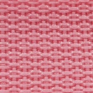 1" Lightweight Polypropylene Webbing by the yard, 30+ colors Pastel Pink