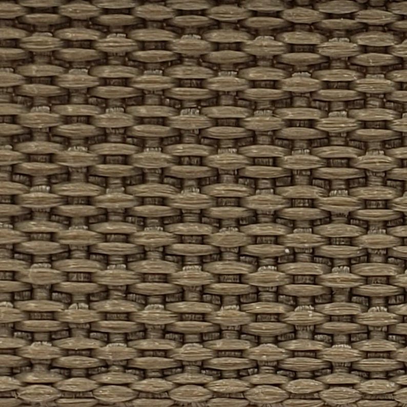 1" Lightweight Polypropylene Webbing by the yard, 30+ colors Beige