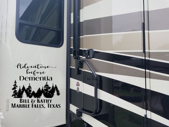 Flag Adventure Before Dementia Travel RV Motorhome Camper Retirement Spare Tire Cover OEM Vinyl Black 30 in Pike Outdoors Flag Adventure Before Dementia Travel RV Motorhome Camper Retirement Spare Tire Cover OEM Vinyl Black 30 in Pike Outdoors