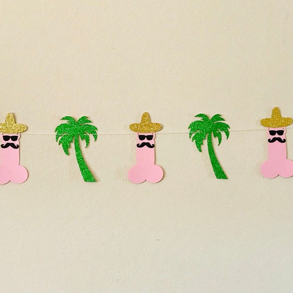 Bachelorette Party Garland, Beach Bachelorette Decoration, Final Fiesta Banner, Last Fiesta Banner, Bachelorette Party Decorations