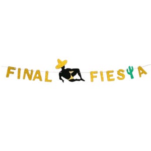 Final Fiesta Bachelorette Party Banner, Last Fiesta Banner, Mexico Cabo Funny Bachelorette Party Decoration, Fiesta Bach