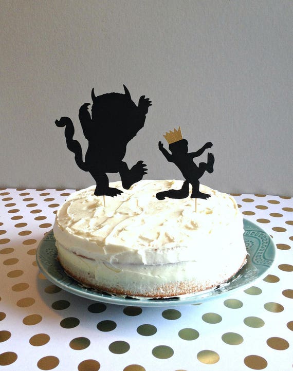 Where The Wild Things Are Cake Topper Where The Wild Things Etsy