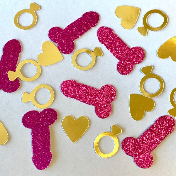 Bachelorette Party Confetti, Bachelorette Party Decorations, Bachelorette Party Supplies