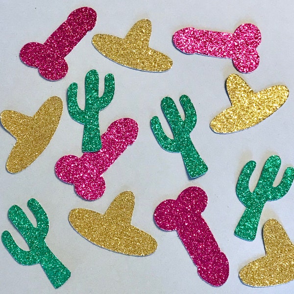 Bachelorette Party Confetti, Final Fiesta Party Decorations, Bachelorette Party Supplies