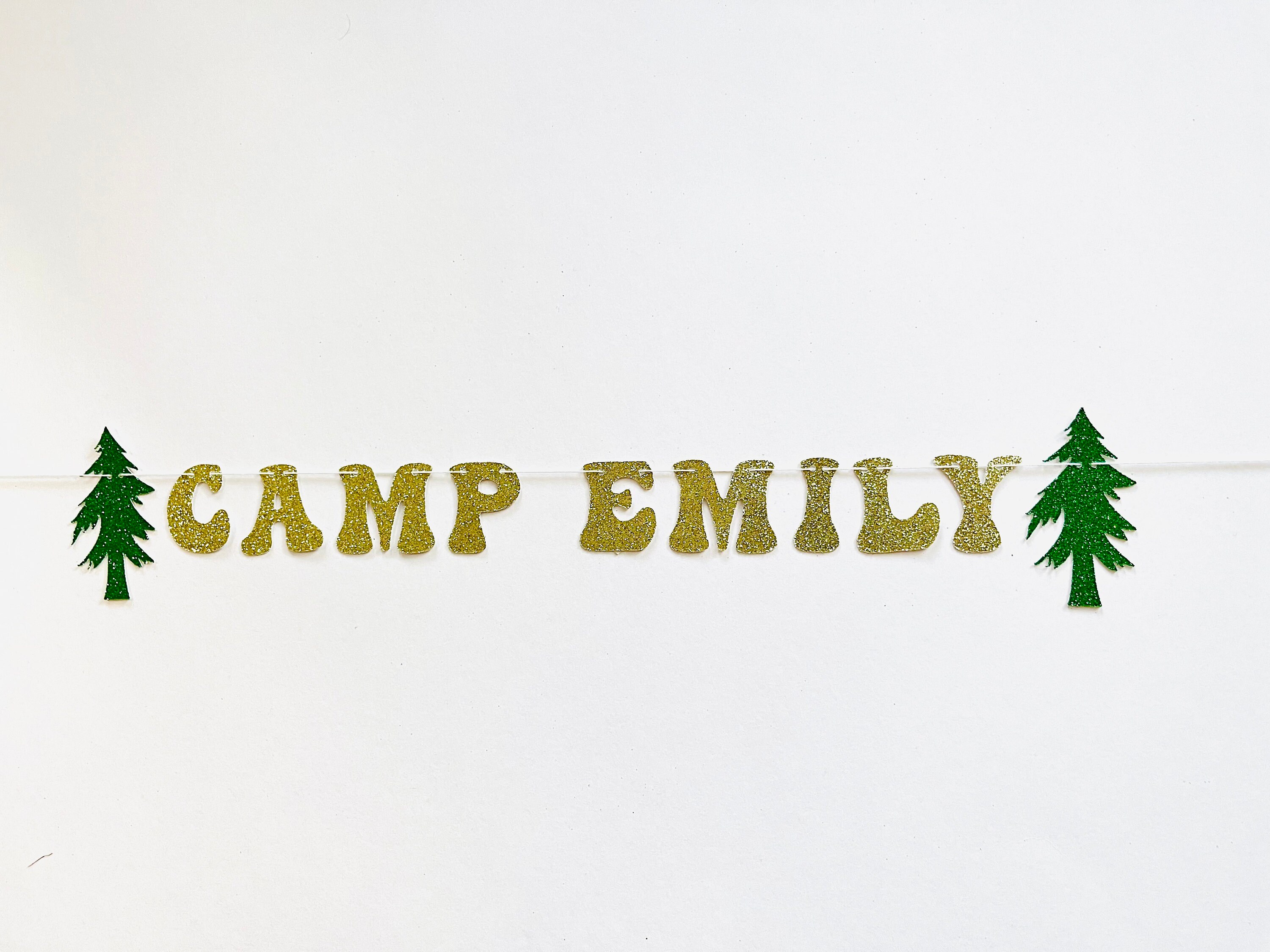 Camp Bachelorette Party Banner Campelorette Last Trail Before The Veil Camping Banner Garland Party Decoration Camping
