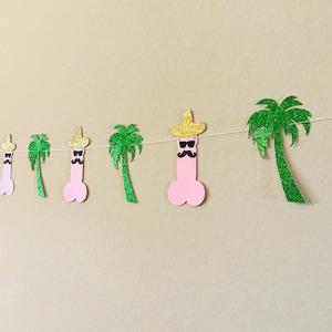 Bachelorette Party Garland, Beach Bachelorette Decoration, Final Fiesta Banner, Last Fiesta Banner, Bachelorette Party Decorations image 2