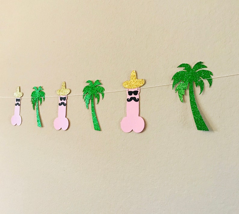 Bachelorette Party Garland, Beach Bachelorette Decoration, Final Fiesta Banner, Last Fiesta Banner, Bachelorette Party Decorations image 2