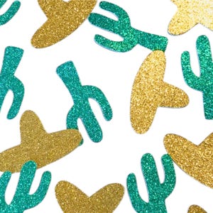 Fiesta Confetti, Taco Party Decorations, Cactus Party Confetti, Fiesta Party Supplies