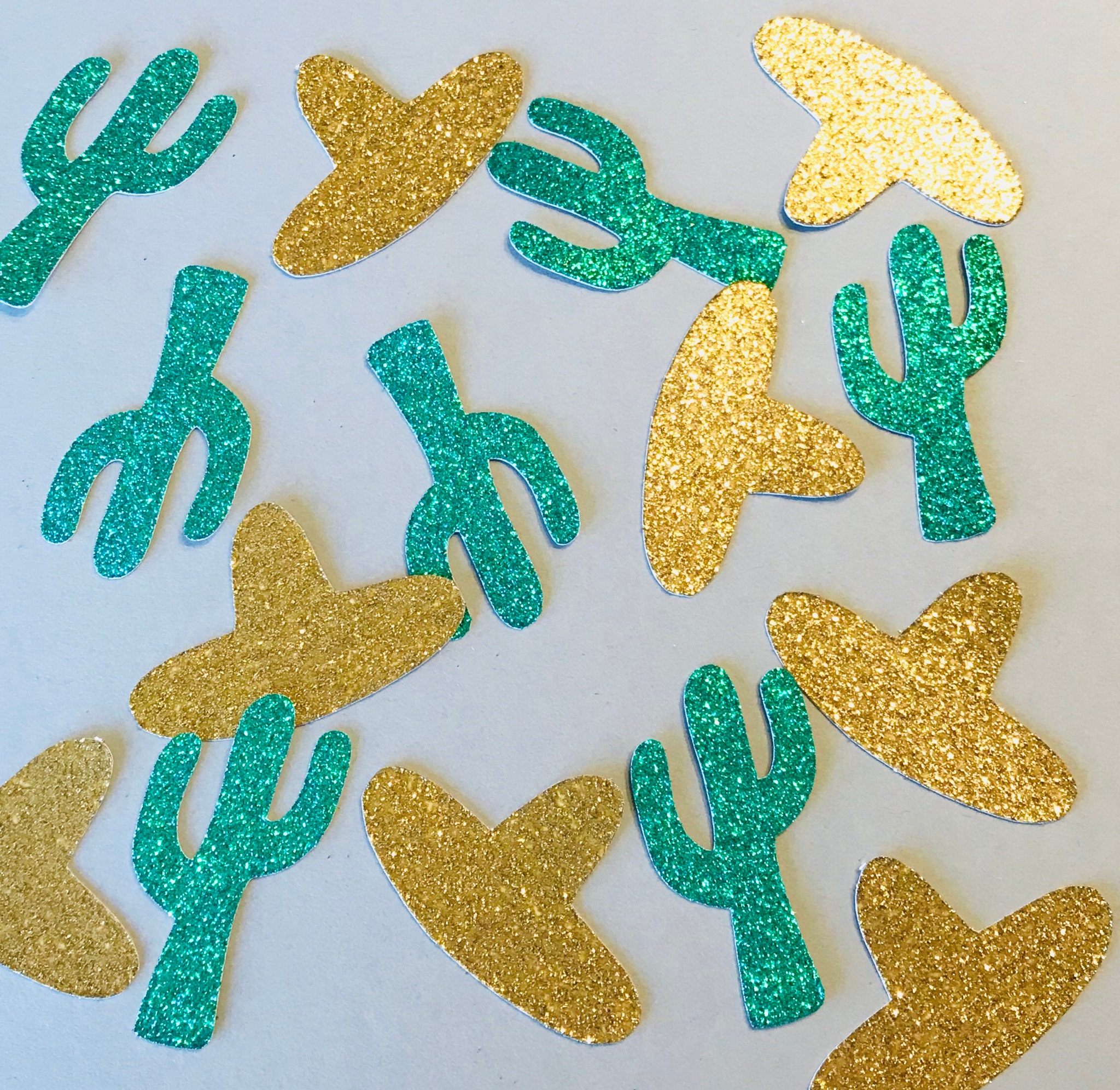 Fiesta Confetti Taco Party Decorations Cactus Party Confetti Fiesta Party Supplies
