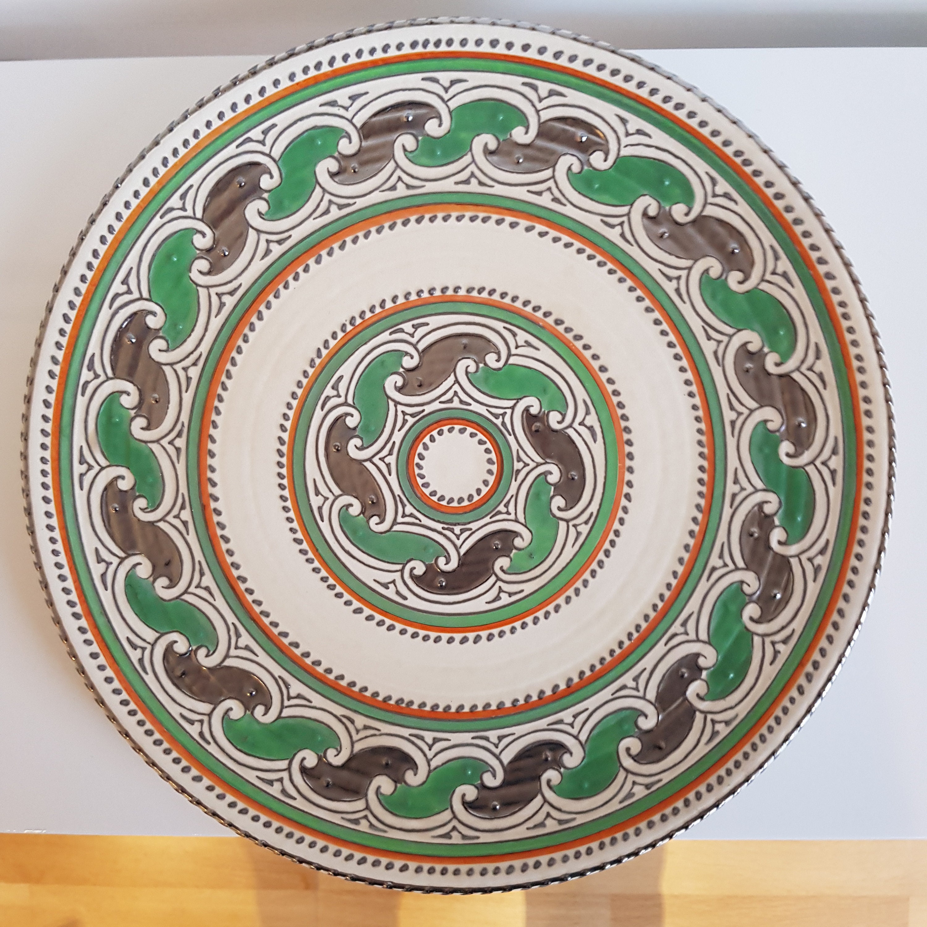 Charlotte Rhead Patterns Tree Art & Collectibles Fine Art Ceramics 1935 Charlotte Rhead Patch Pattern ...