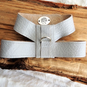 Small Dog Harness, Leather Dog Harness, Gray Dog Harness, Small Pet Dog Harness, Animal Friendly Harness, Ultrasoft Leather Dog Harness