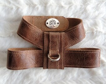 Beirui Hundegeschirr & Leine Set – Leder Mit Plüsch, Gepolstert, Verstellbar, Für Kleine Hunde