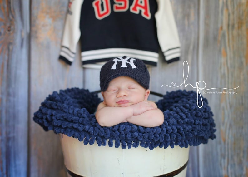 PREORDER Newborn Baby Baseball Cap Baseball Hat New York Etsy