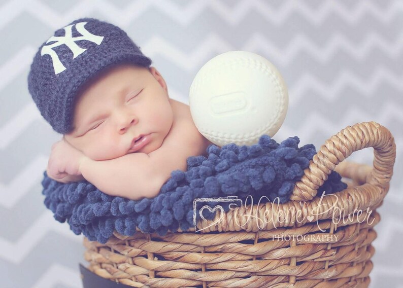 PREORDER Newborn Baby Baseball Cap Baseball Hat New York Etsy