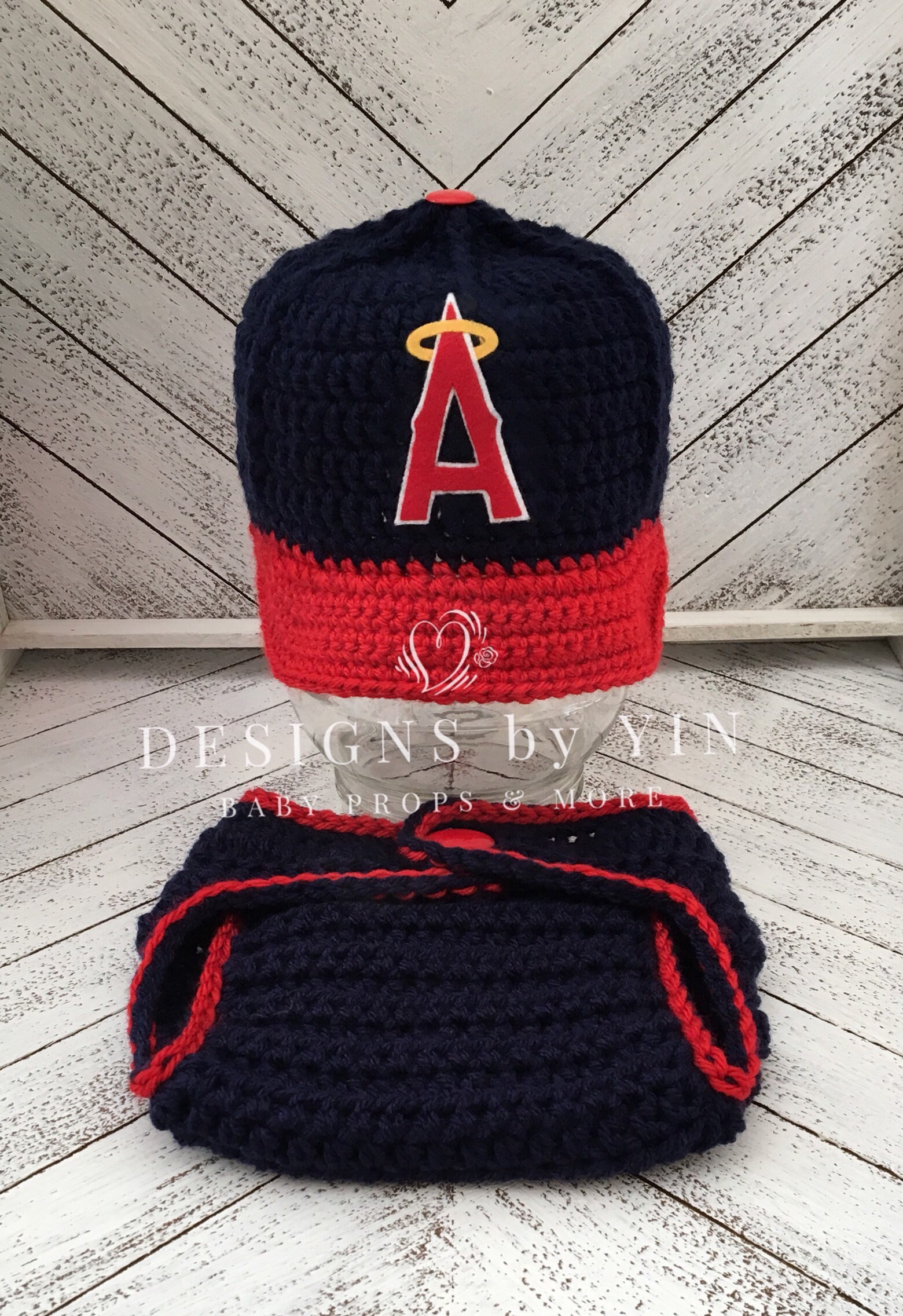 Newborn Baby ANAHEIM ANGELS Baseball Cap Hat Custom Made Etsy Canada