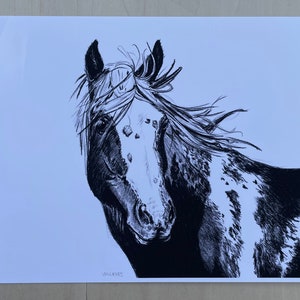 Paint Mustang Print