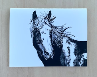 Paint Horse Greeting Card