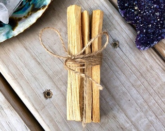 Palo Santo Bundle || Holy Wood || Spiritual Tools || Metaphysical || Meditation || Palo Santo Stick || Ritual Tools || Ethically Sourced