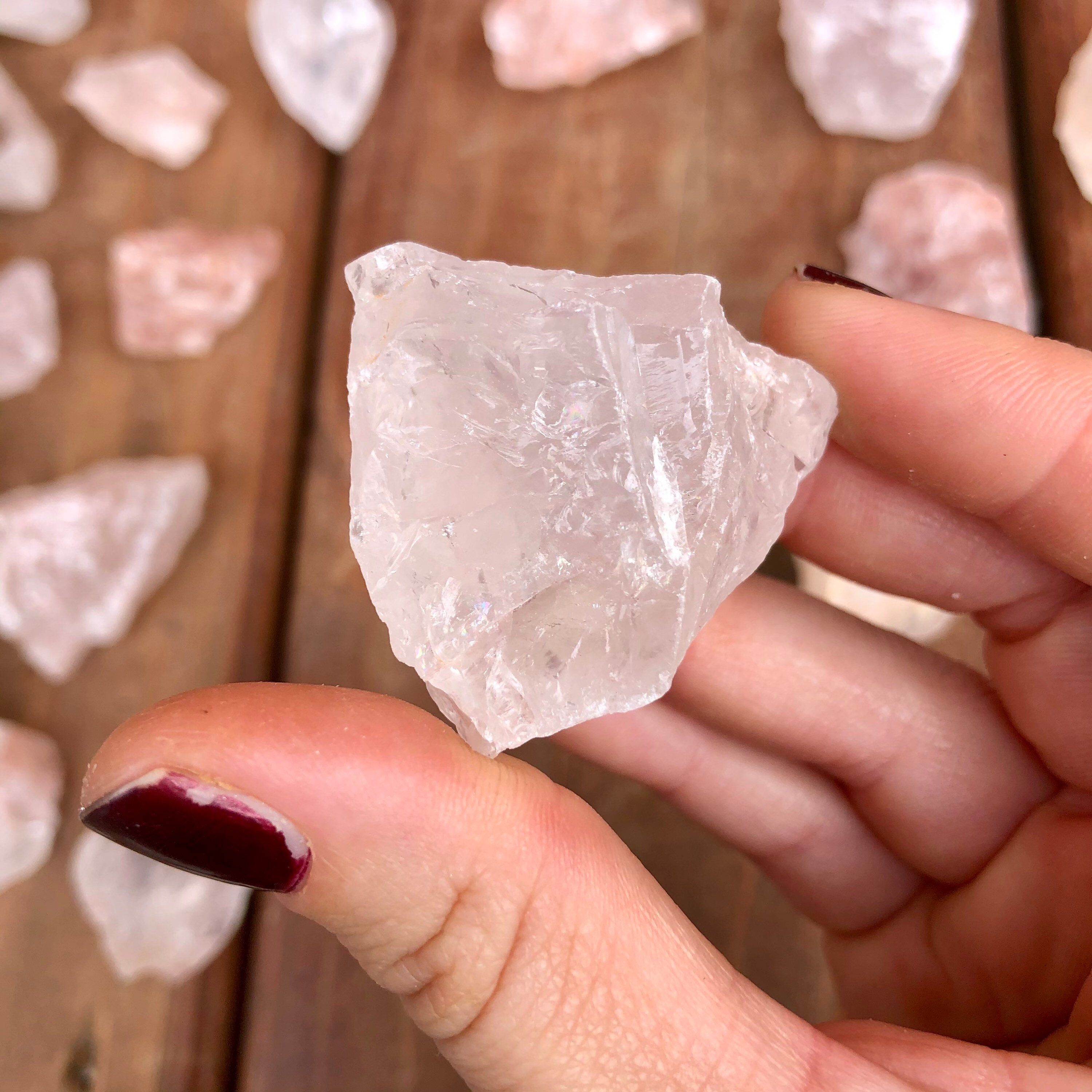 Rough Fire Quartz Raw Fire Quartz Crystal Crystals For Etsy