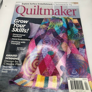 Quiltmaker magazine Mar/Apt 2019