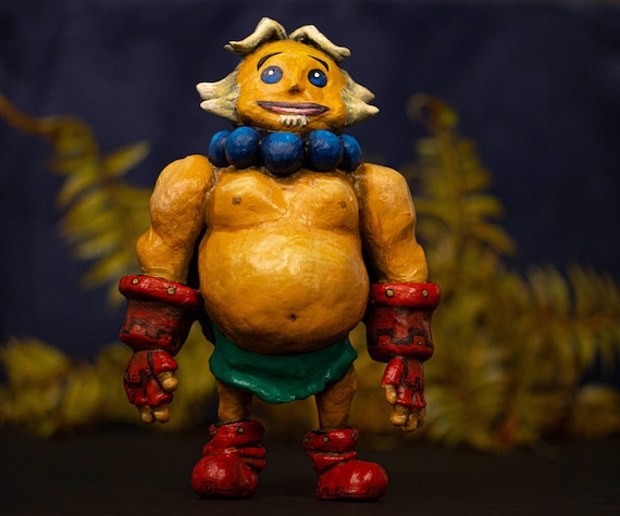 Goron Link Figure | Legend of Zelda, Majora's Mask, Nintendo - Etsy