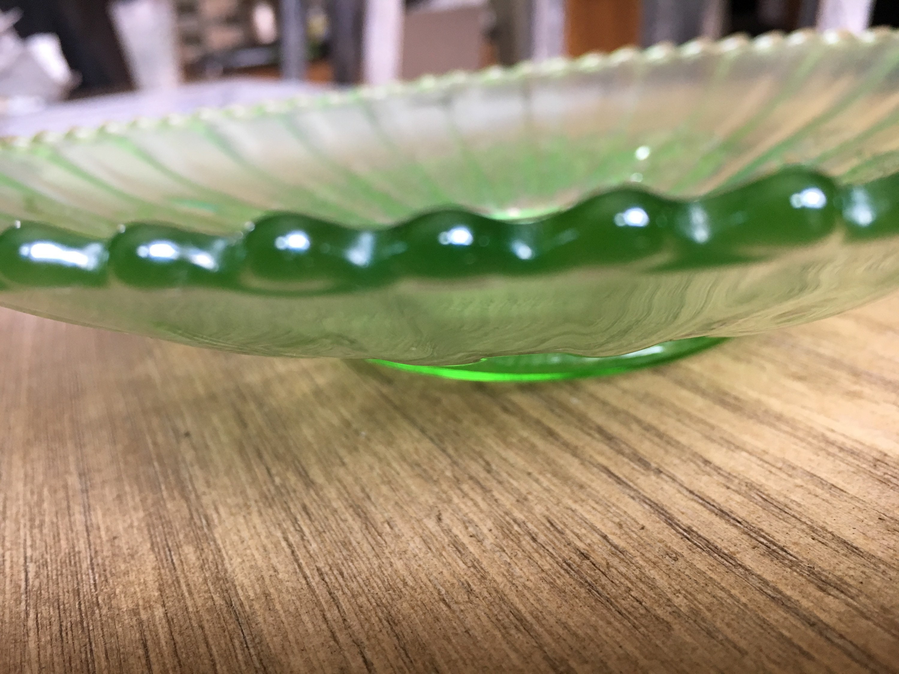 Ensemble Pichet Et Gobelet En Verre Bleu – Carnaval, Paon Sur La Clôture, Northwood