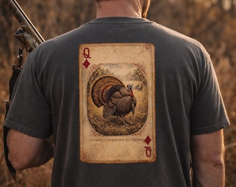 Reinas del Gallinero - Camiseta vintage de caza del pavo