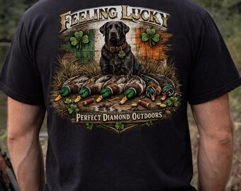 Camiseta de St. Patty’s Puddlers / Camiseta de caza