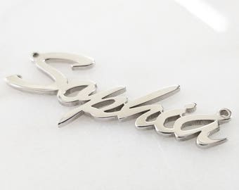 Script Name Necklace