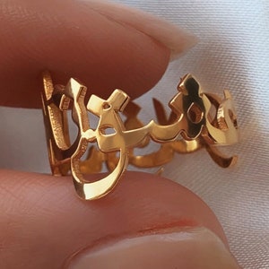 Forever Love Loyalty Farsi Wrap Ring