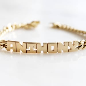 Block Name Bracelet
