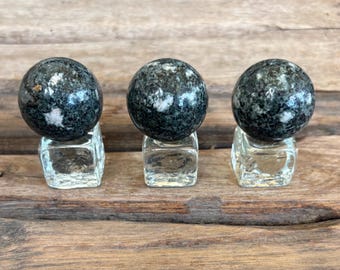 Genuine Preseli Bluestone Stonehenge Polished Sphere, Ancient Healing Stone, 33mm, Your Choice