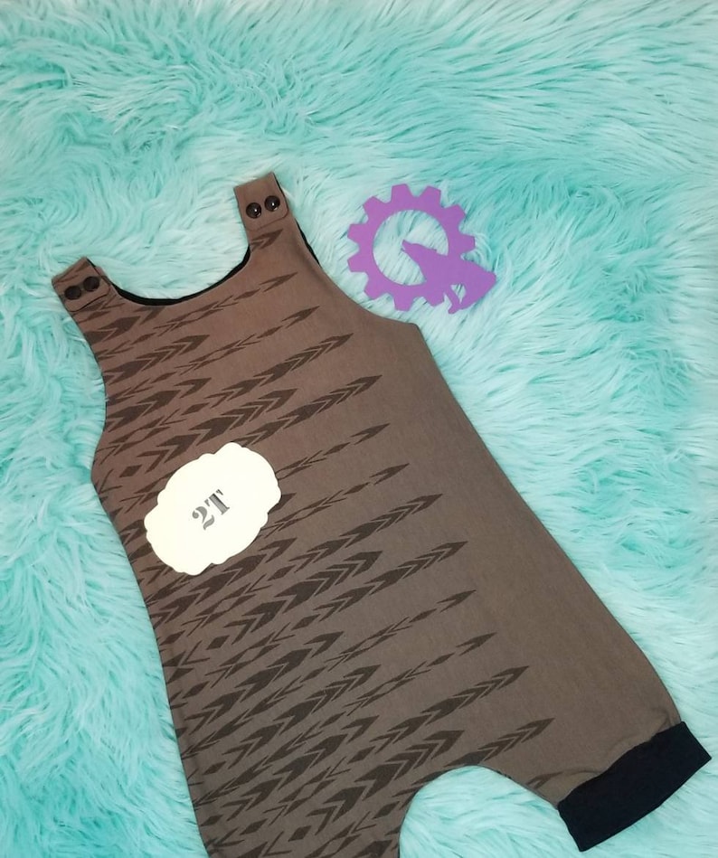 Kids shortie Romper Upcycled Romper size 2T
