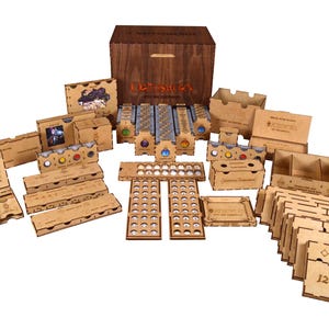 Eedbeëdigde: Into the Deepwood bordspelorganizer (gemonteerd)!
