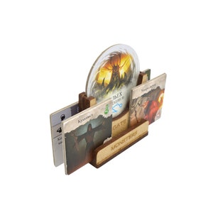 set of 8 stands for gates and monsters for a series of board games eldritch horror in one box ( assembled )!